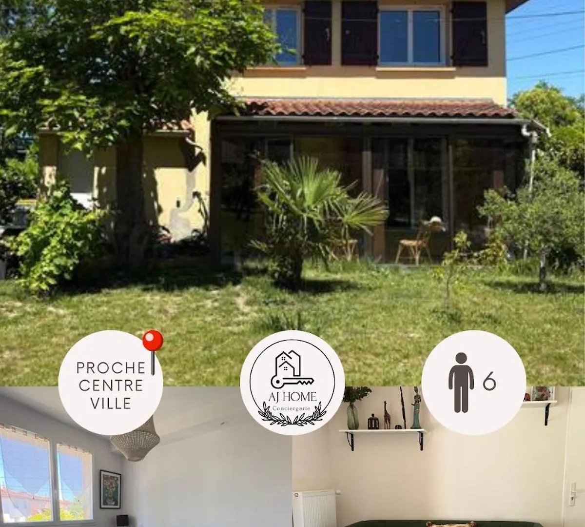Casa de Férias Plein Sud -Maison proche centre, idéal famille Montauban
